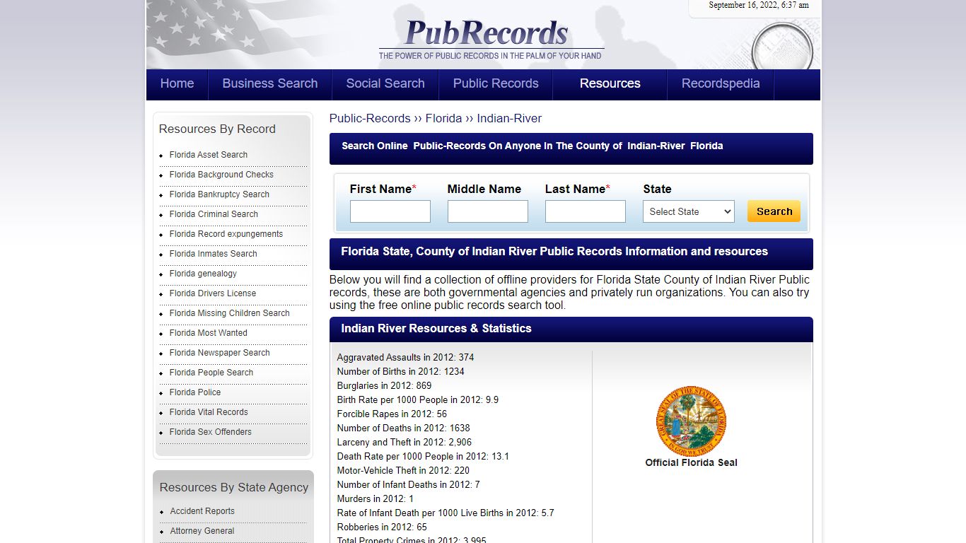 Indian River County, Florida Public Records